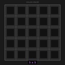 Spacer 5x5 Hollow