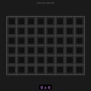 Spacer 8x6 Hollow