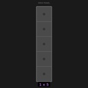 Grid Base 1x5 Standard