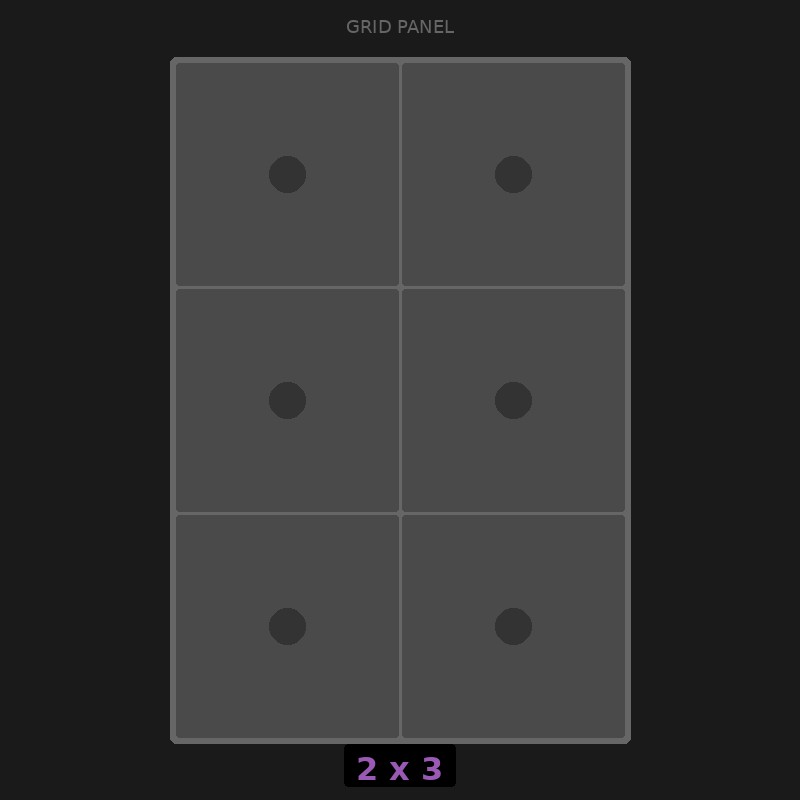 [RR-GN-2x3] Grid Base 2x3 Standard