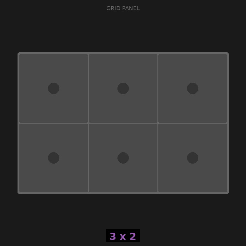 [RR-GN-3x2] Grid Base 3x2 Standard