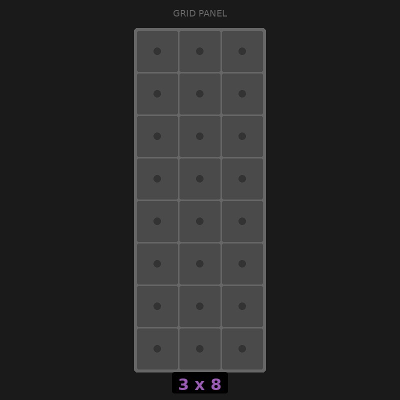 Grid Base 3x8 Standard