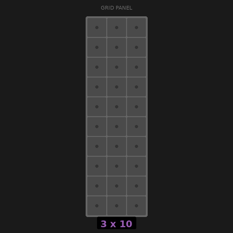 [RR-GN-3x10] Grid Base 3x10 Standard