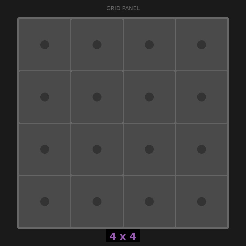 [RR-GN-4x4] Grid Base 4x4 Standard