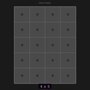 Grid Base 4x5 Standard