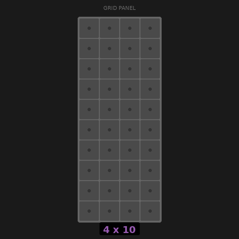 Grid Base 4x10 Standard