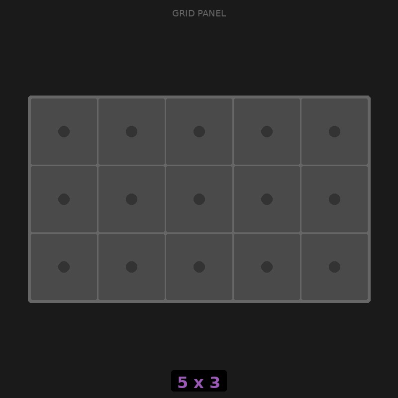 [RR-GN-5x3] Grid Base 5x3 Standard