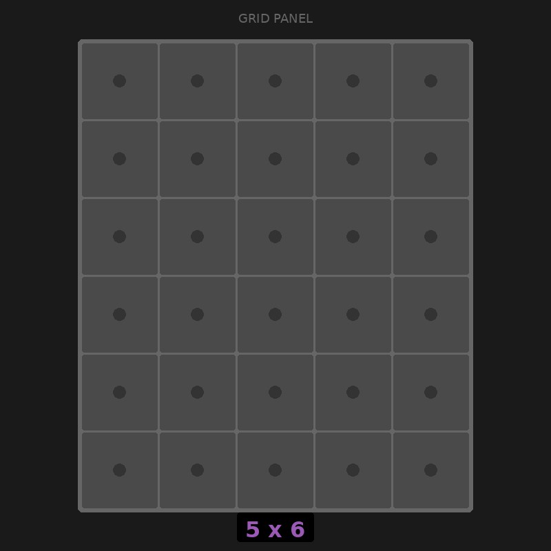 [RR-GN-5x6] Grid Base 5x6 Standard