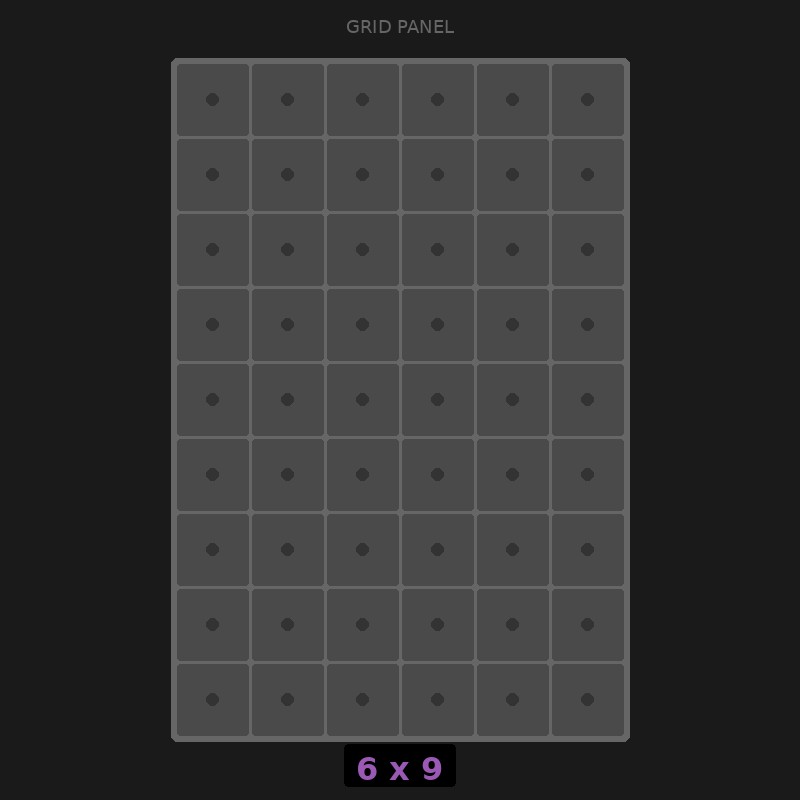 [RR-GN-6x9] Grid Base 6x9 Standard