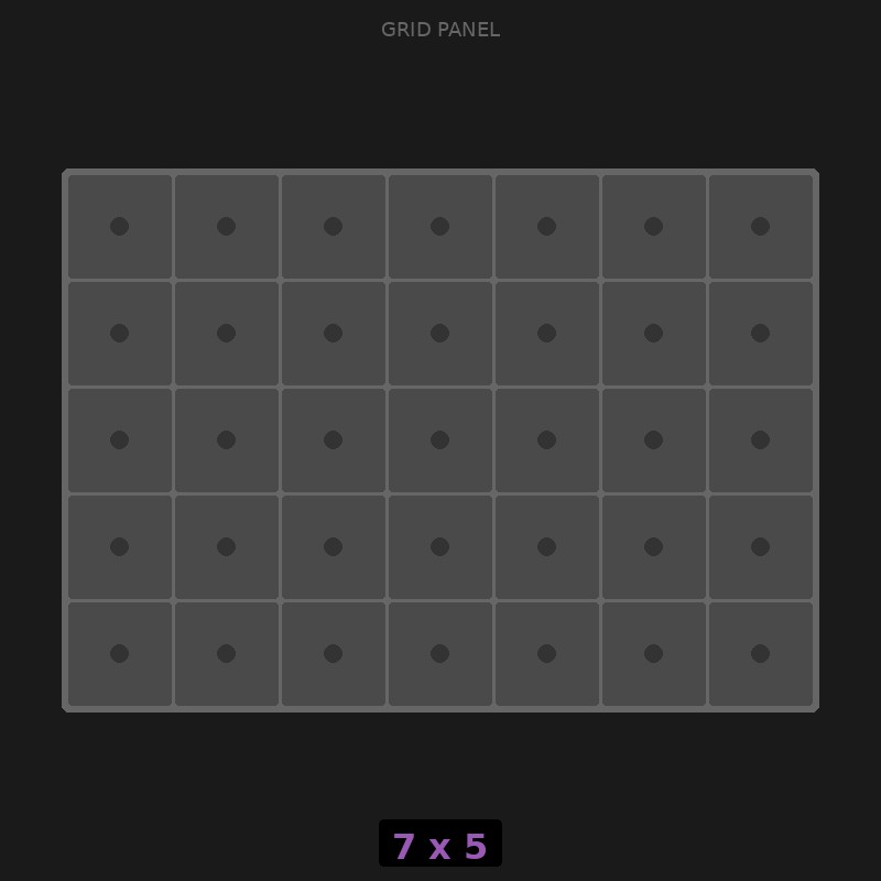 Grid Base 7x5 Standard