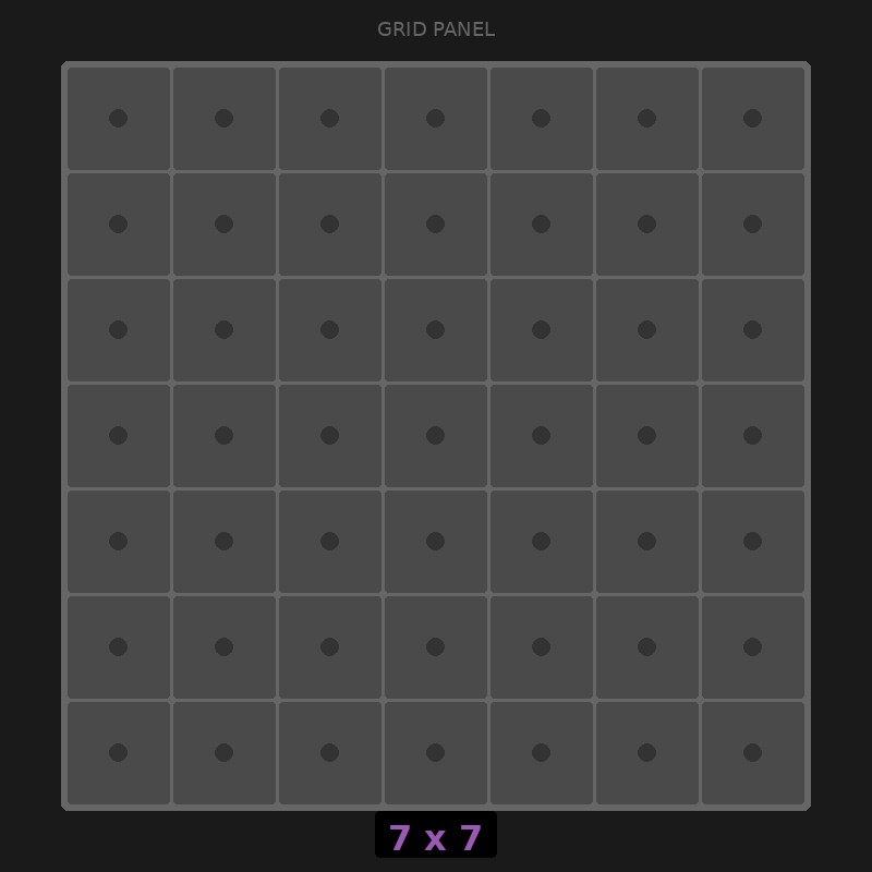 [RR-GN-7x7] Grid Base 7x7 Standard