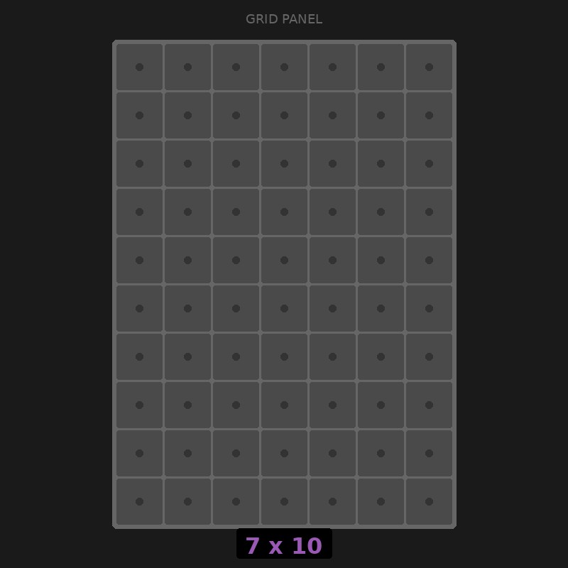 [RR-GN-7x10] Grid Base 7x10 Standard
