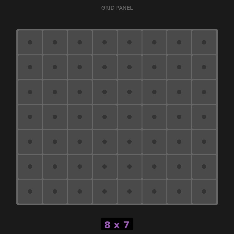 [RR-GN-8x7] Grid Base 8x7 Standard