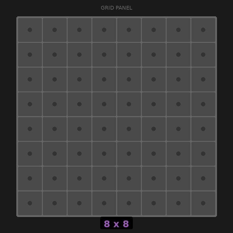 [RR-GN-8x8] Grid Base 8x8 Standard