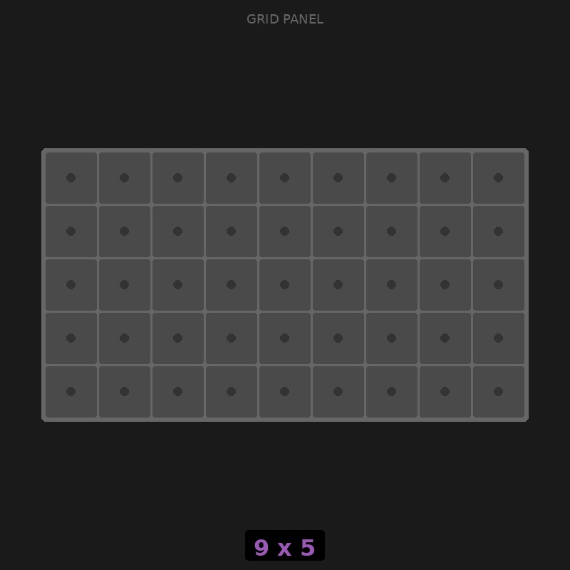 [RR-GN-9x5] Grid Base 9x5 Standard