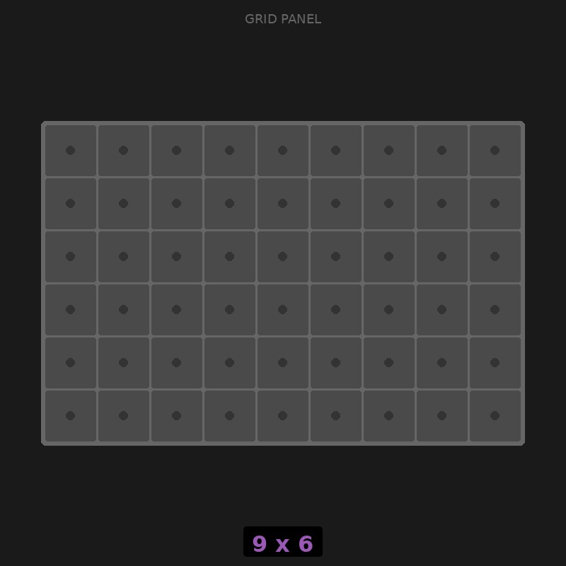 [RR-GN-9x6] Grid Base 9x6 Standard