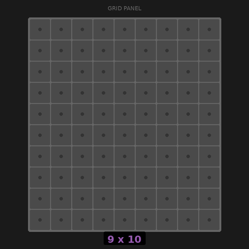 [RR-GN-9x10] Grid Base 9x10 Standard