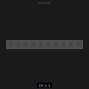 Grid Base 10x1 Standard