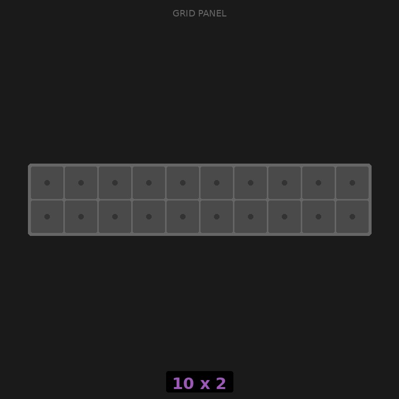 Grid Base 10x2 Standard