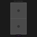 Grid Base 1x2 Interlockable