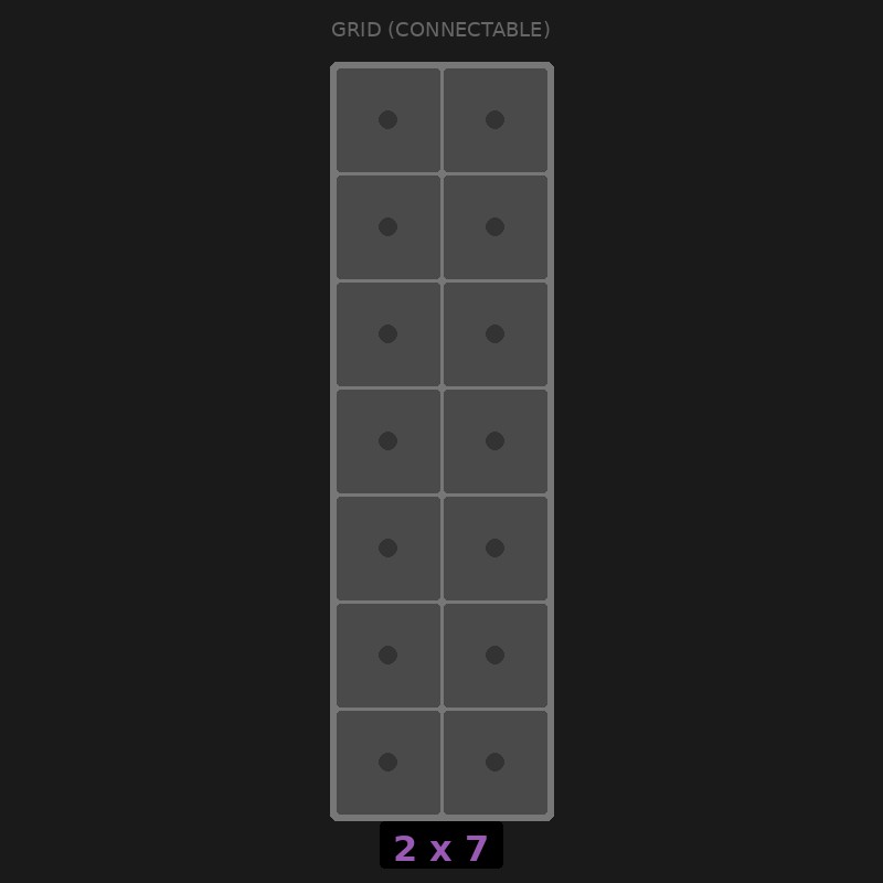 Grid Base 2x7 Interlockable
