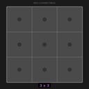 Grid Base 3x3 Interlockable