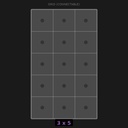 Grid Base 3x5 Interlockable