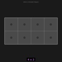 Grid Base 4x2 Interlockable