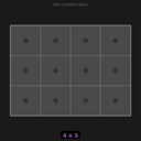Grid Base 4x3 Interlockable