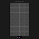 Grid Base 4x7 Interlockable