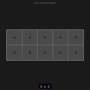 Grid Base 5x2 Interlockable