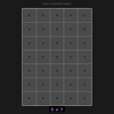 Grid Base 5x7 Interlockable