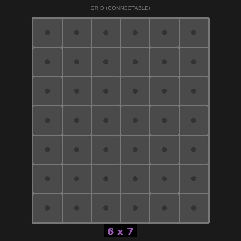 [RR-GC-6x7] Grid Base 6x7 Interlockable