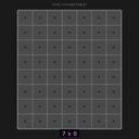 Grid Base 7x8 Interlockable