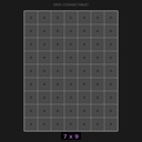 Grid Base 7x9 Interlockable