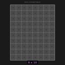 Grid Base 8x10 Interlockable