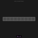 Grid Base 9x1 Interlockable