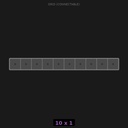 Grid Base 10x1 Interlockable