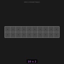 Grid Base 10x2 Interlockable