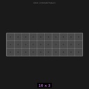 Grid Base 10x3 Interlockable