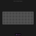 Grid Base 10x4 Interlockable