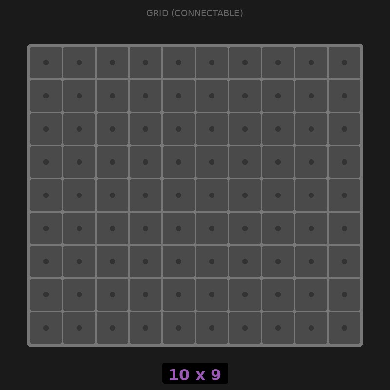 [RR-GC-10x9] Grid Base 10x9 Interlockable