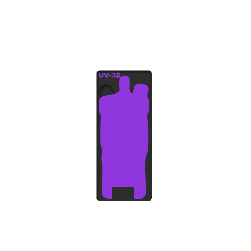 [RR-UV32-RAD-LC] UV-32 Radio Insert (No Battery, Compact)