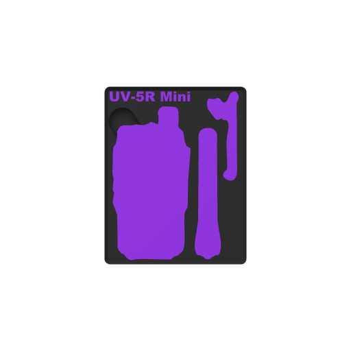 [RR-UV5RMINI-RAD-S] UV-5R Mini Radio Insert (Short)