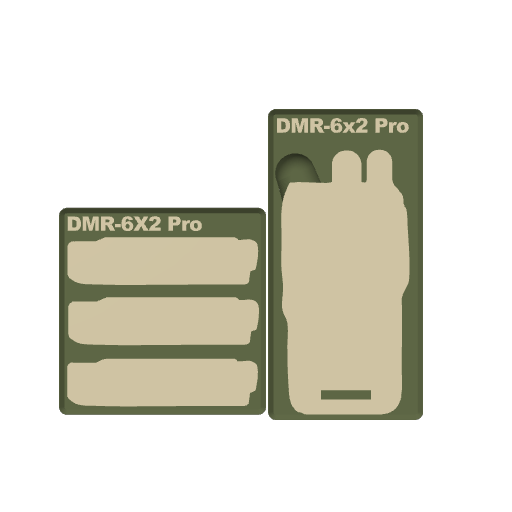 [RR-DMR6X2-PRO-NB] DMR-6X2 Pro Radio Insert (No Battery) v1
