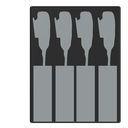 Speaker Mic Holder (4-pack)