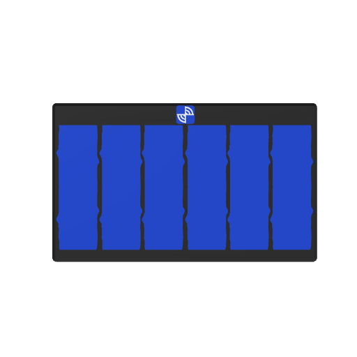 [RR-CON-6] Small Sci-Fi Container Holder (6x)