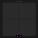 Spacer 2x2 Flat
